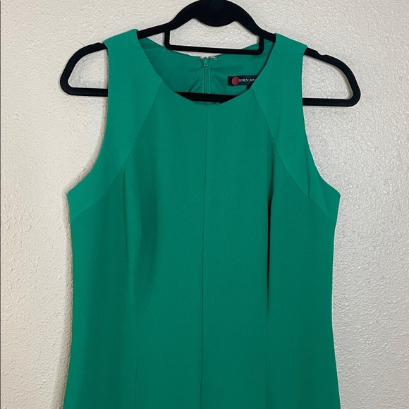 Carmen Marc Valvo Women’s Green Sleeveless Gown Sz 14 Mermaid Formal Long Dress - Picture 2 of 12